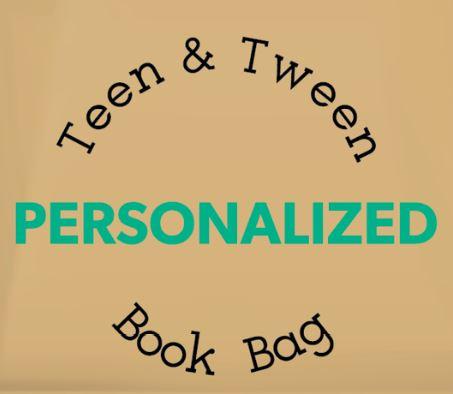 Image for event: Teen/Tween Personalized Book Bag